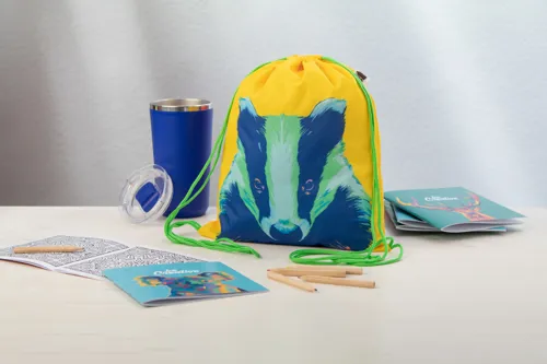 Egyediesíthető gyerek hátizsák CreaDraw Kids RPET Zöld 