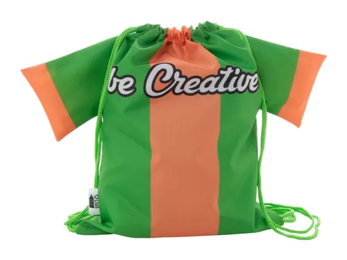 Egyediesíthető gyerek hátizsák CreaDraw T Kids RPET Zöld 