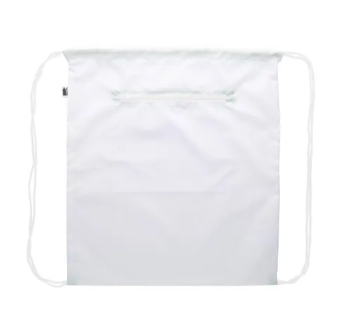 Egyediesíthető hátizsák CreaDraw RFID RPET Fehér 