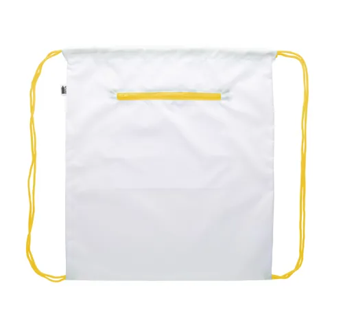 Egyediesíthető hátizsák CreaDraw RFID RPET Sárga 
