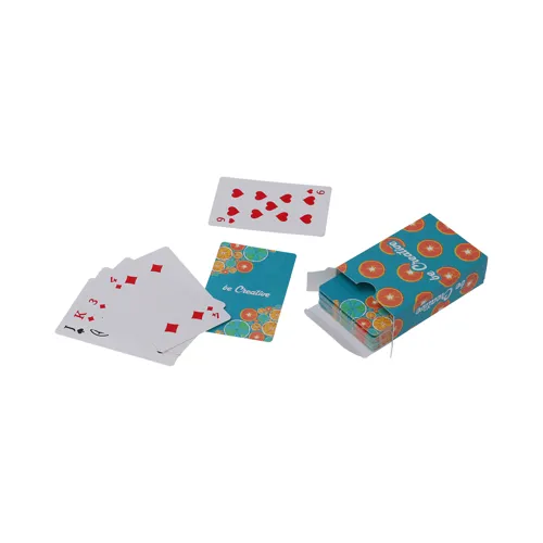 Egyediesíthető kártyajáték CreaCard Fehér 