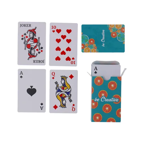 Egyediesíthető kártyajáték CreaCard Fehér 