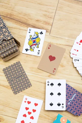 Egyediesíthető kártyajáték CreaCard Fehér 