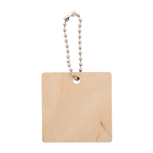 Egyediesíthető kulcstartó CreaFob Wood Barna 