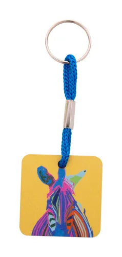 Egyediesíthető kulcstartó Woody Plus C Kék 