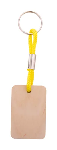 Egyediesíthető kulcstartó Woody Plus D Sárga 