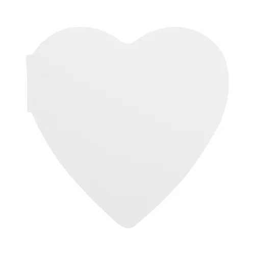 Egyediesíthető öntapadós jegyzettömb CreaStick Heart Fehér 