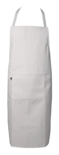Egyediesíthető RPET kötény CreaChef Pocket Fehér 
