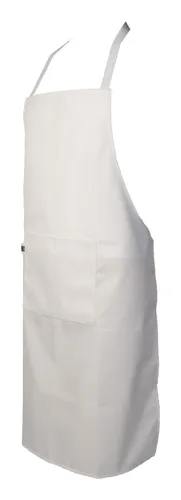 Egyediesíthető RPET kötény CreaChef Pocket Fehér 