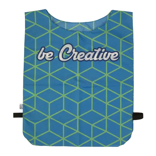 Egyediesíthető RPET sportmez CreaTeam Fekete 