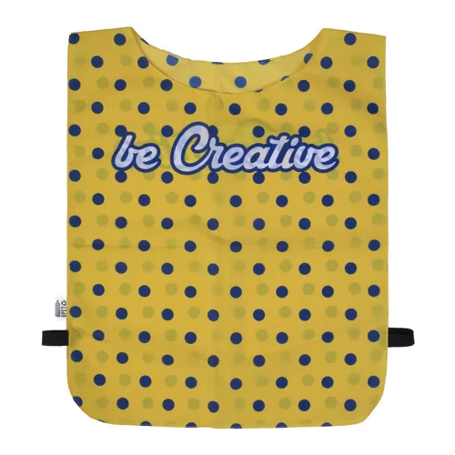 Egyediesíthető RPET sportmez CreaTeam Fekete 