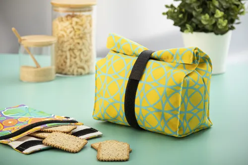 Egyediesíthető uzsonnás tasak CreaSnack XL Fehér 