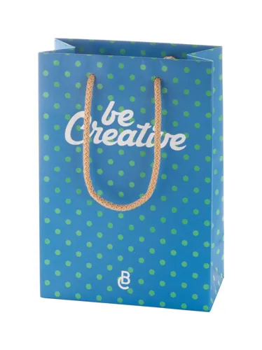 Egyedileg összeállítható bevásárló táska, kicsi CreaShop S Fehér 