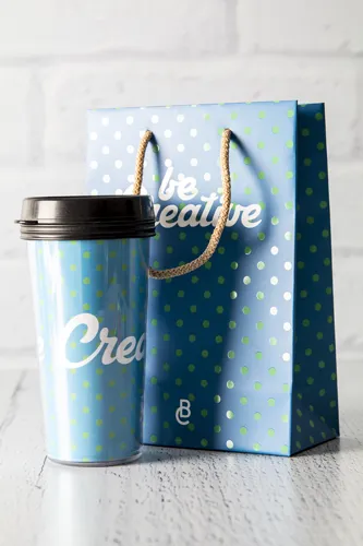 Egyedileg összeállítható bevásárló táska, kicsi CreaShop S Fehér 