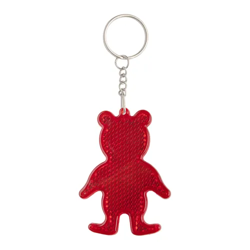 Fényvisszaverő kulcstartó Safebear Piros 