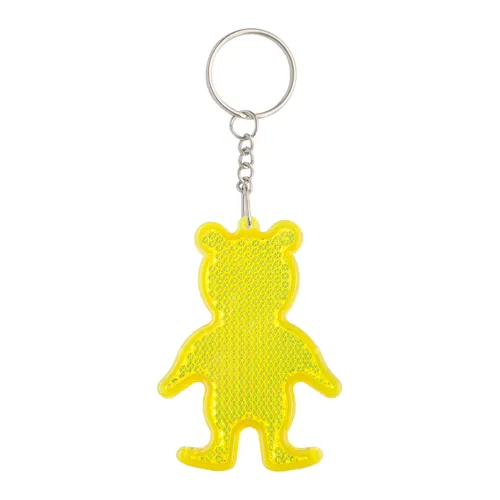 Fényvisszaverő kulcstartó Safebear Sárga 