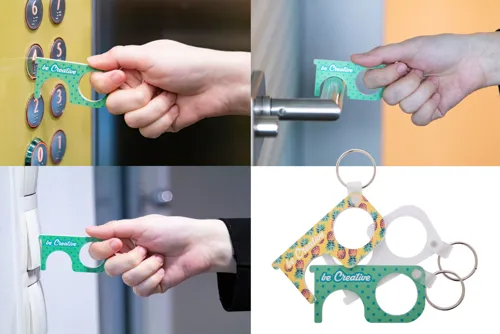 Higiéniai kulcs NoTouch Creative Fehér 