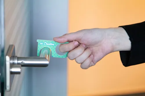 Higiéniai kulcs NoTouch Creative Fehér 
