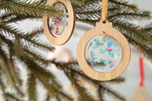 Karácsonyfadísz CreaTree Barna 