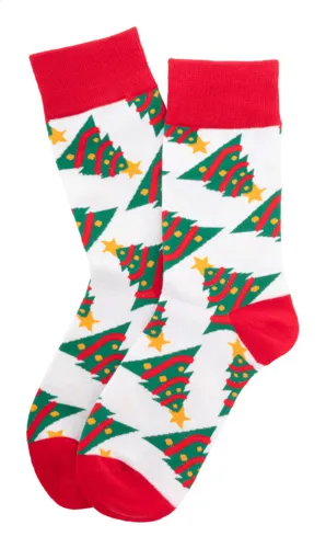 Karácsonyi zokni Sokkex Fehér 