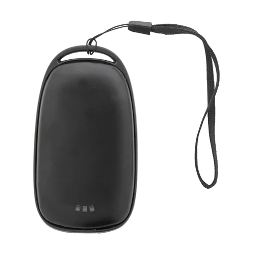 Kézmelegítő power bank PowerPalm Fekete 