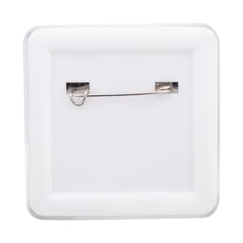 Kitűző SquareBadge Maxi Fehér 