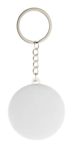 Kitűzős RPET kulcstartó KeyBadge RPET Mini Fehér 