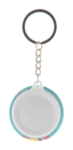 Kitűzős RPET kulcstartó KeyBadge RPET Mini Fehér 