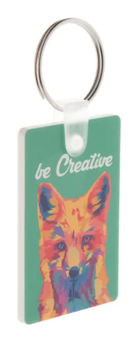 Kulcstartó Foamy D Fehér 