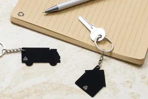 Kulcstartó HutShine Fekete 