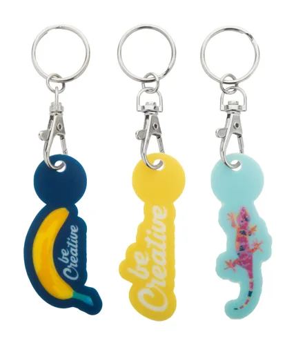 Kulcstartós bevásárlóérme ColoShop Creative Fehér 