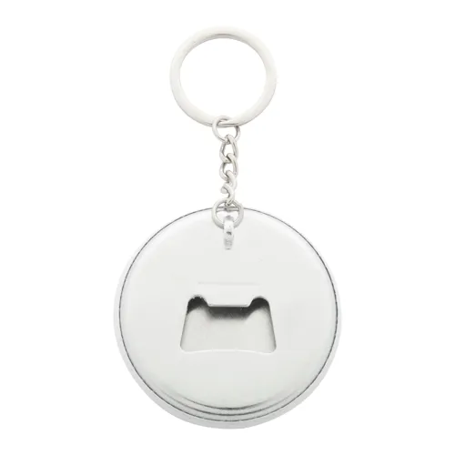 Kulcstartós üvegnyitó KeyBadge Bottle Szürke 
