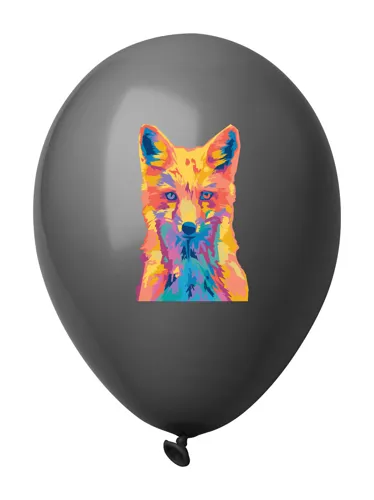 Léggömb CreaBalloon Fekete 