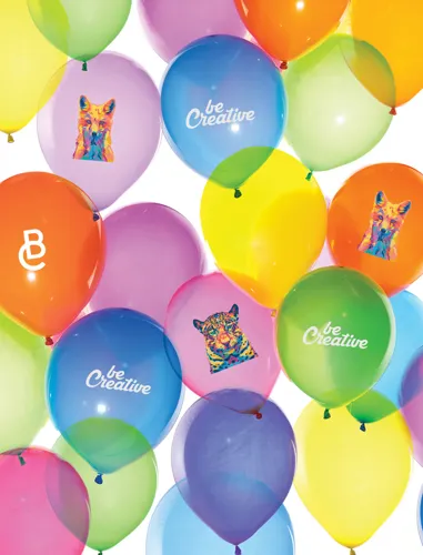 Léggömb CreaBalloon Szines 