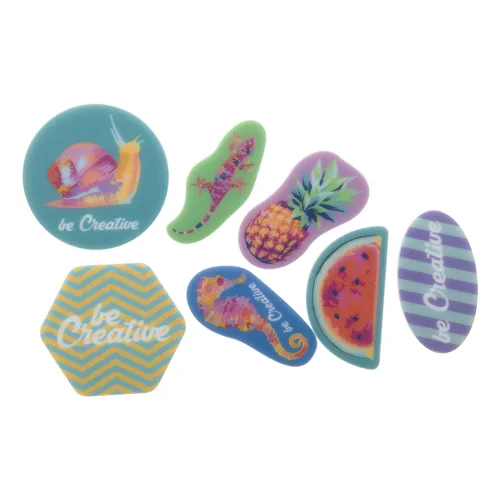 Mágneses kitűző ColoBadge Fehér 
