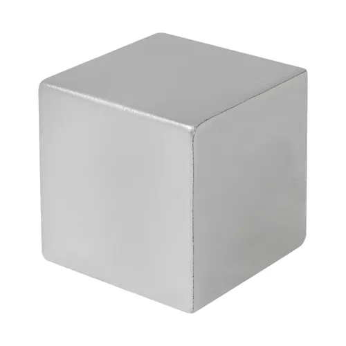 Metálfényű stresszlabda Cubix Shine Szürke 