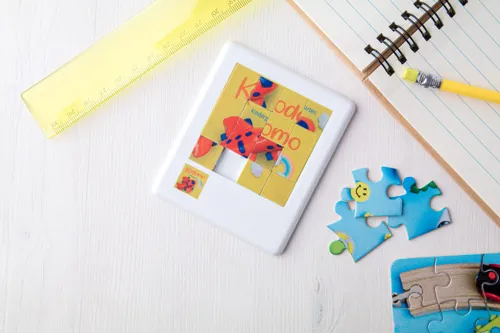 Mini csúsztatható puzzle Melanie Fehér 
