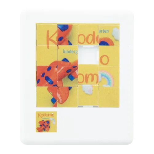 Mini csúsztatható puzzle Melanie Fehér 