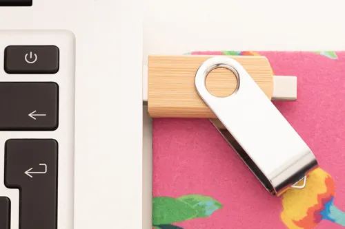OTG USB memória BooSpin Barna 