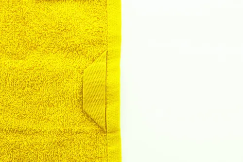 Pamut frottír törölköző - 30×50 cm Terry S Sárga 