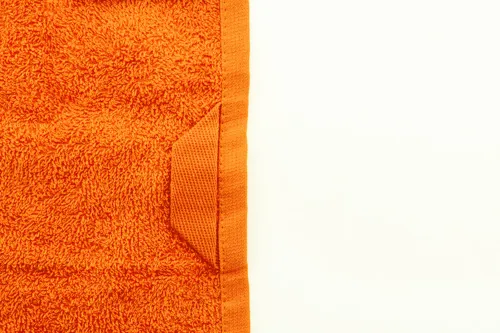 Pamut frottír törölköző - 50×100 cm Terry M Narancssárga 