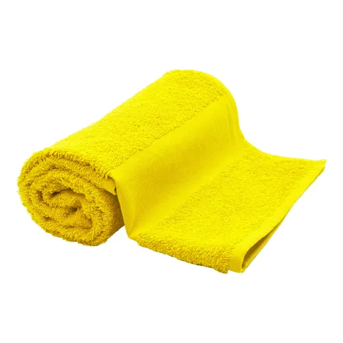 Pamut frottír törölköző - 50×100 cm Terry M Sárga 