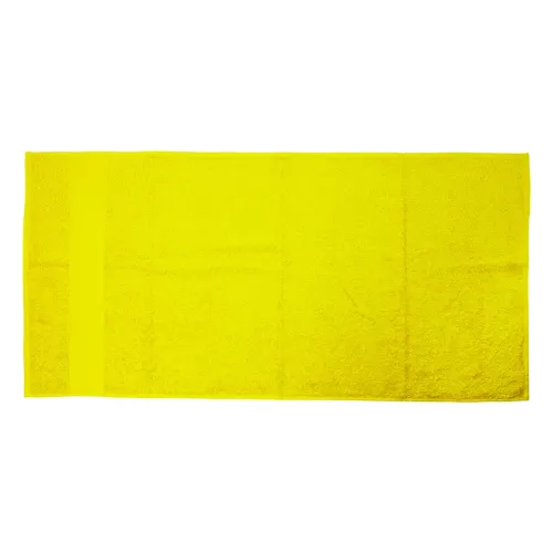 Pamut frottír törölköző - 50×100 cm Terry M Sárga 