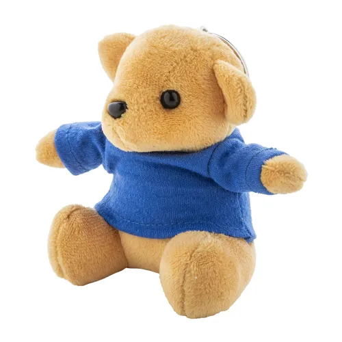 Plüss maci kulcstartó TeddyFob Kék 