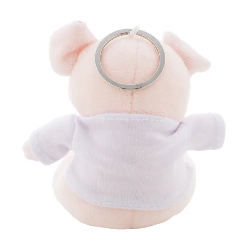 Plüss malac kulcstartó PigFob Rózsaszín 