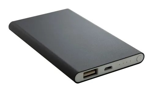 Power bank FlatFour Fekete 