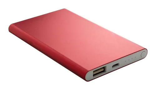 Power bank FlatFour Piros 