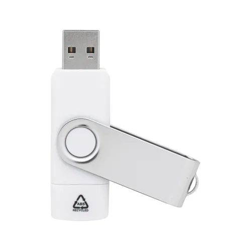 RABS OTG USB memória TwistDrive Plus Fehér 