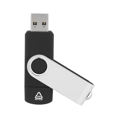 RABS OTG USB memória TwistDrive Plus Fekete 