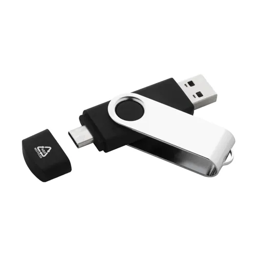 RABS OTG USB memória TwistDrive Plus Fekete 